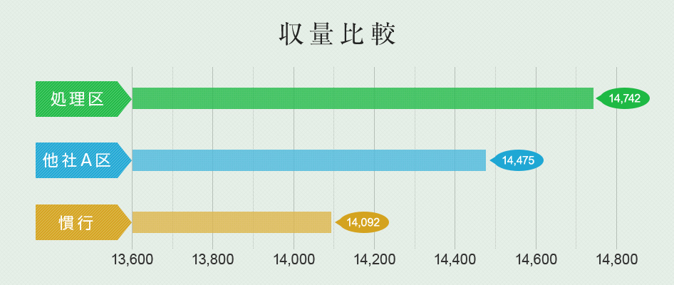 収量比較